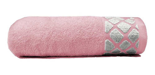 Toalla Medio Baño 100% Algodón Lisboa Elegante Alexa Rosa
