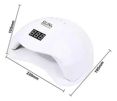 Secador Uña Uv Led Lampara Manicure Profesional