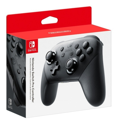 Imagen 1 de 6 de Pro Controller Black - Nintendo Switch