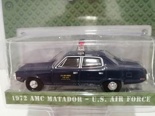 Greenlight 1972 Amc Matador Us Army Force 1 64 Azul (Usado)
