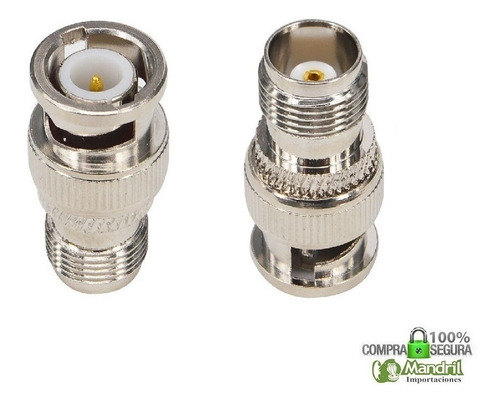 Adaptador Bnc Macho A Tnc Hembra Coaxial Rf