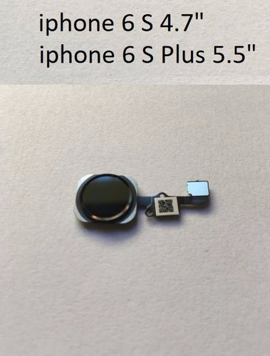 Botao Home Cabo Flex iPhone 6s E 6s Plus Digital Preto