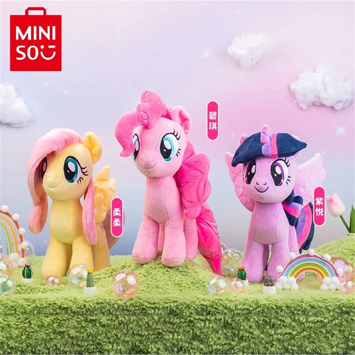 W Muñeca De Peluche Miniso My Little Pony Pinkie Pie,