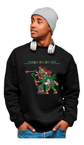 Imagen 1 de 4 de Sudadera Mitología - Dioses - Unisex - México - Quetzalcóatl