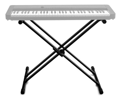 Soporte De Teclado Ajustable Doble X Plegable Piano Elã...