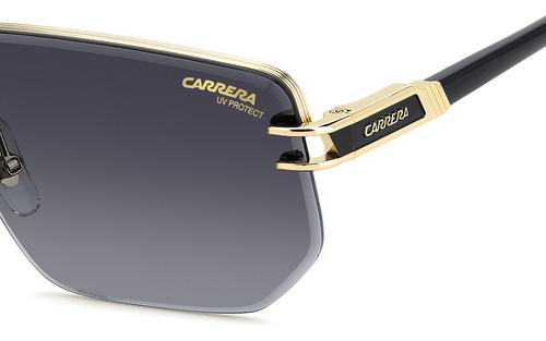 Óculos de sol masculinos Carrera 1070/s 207555rhl609o com design preto