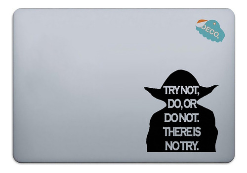 Yoda Star Wars Sticker Laptop Portatil