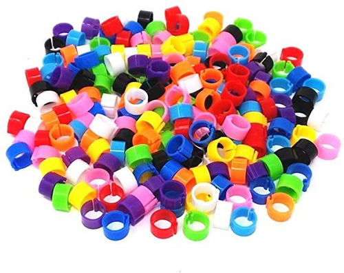 Honbay 200pcs Bandas Anillo De Pie Color De La Mezcla De 8 M