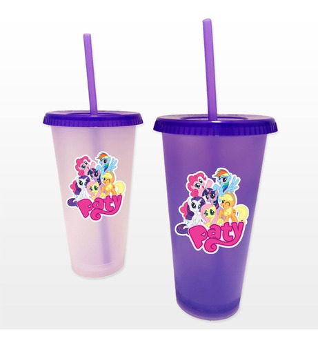 Vasos Mágicos Cambia De Color Personalizados Pack 30 Piezas