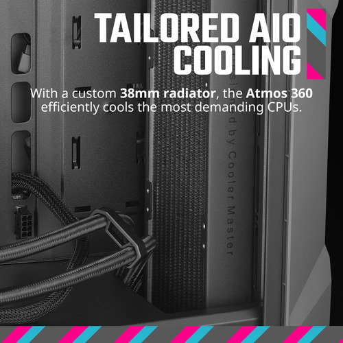 Estojo De Computador Cooler Master Td500 Max Atx Mid-tower C