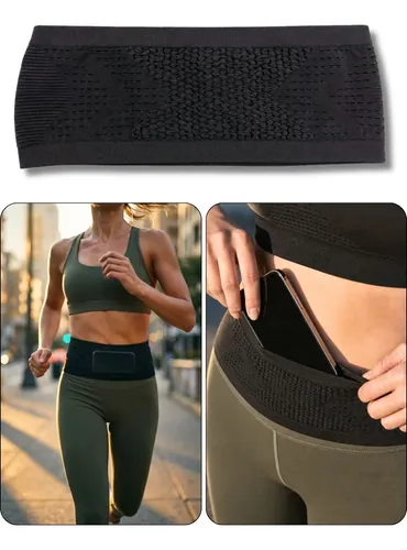 Cinta Pochete Corrida Porta Celular + E-book Fitness Habitos - R$ 35