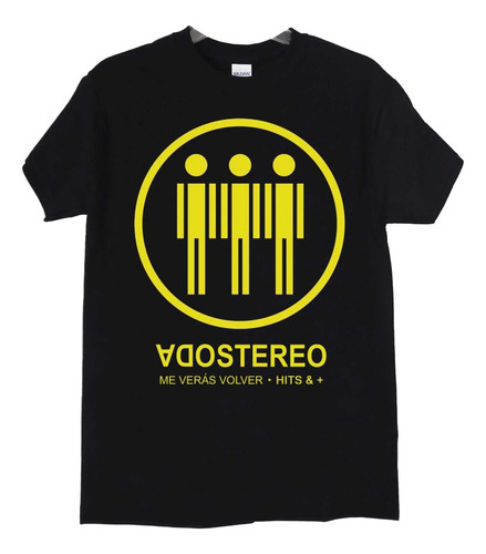 Polera Soda Stereo Me Veras Volver Pop Abominatron