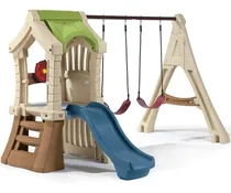 Comprar Juegos Para Niños, Resbaladeras Gimnasio , Columpios - Step2 Color Beige