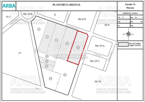 Imagen 9 de 16 de Terreno Fraccion En Venta - Colectora Sur Acceso Oeste, La Reja, Moreno, G.b.a. Zona Oeste