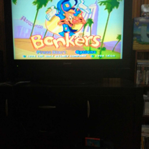 Disney Bonkers Juego Para Sega Genesis