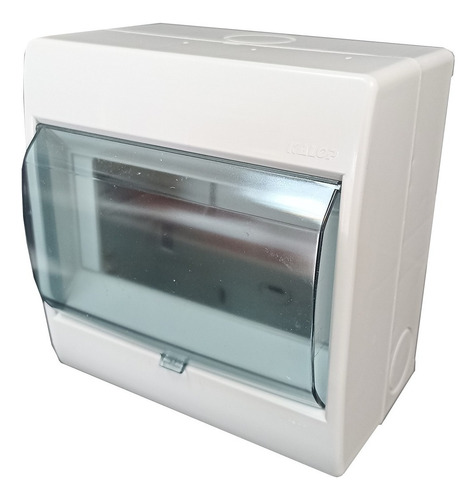Tablero Distribucion Con Tapa Para Ecterior 6 Módulos Barril