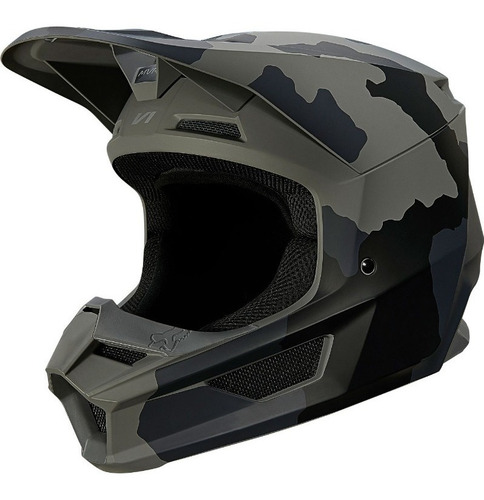 Imagen 2 de 5 de Casco Motocross Fox V1 Trev Mx #27734-247