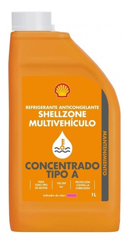 Shell Refrigerante Anticongelante Anticorrosivo Concentrado