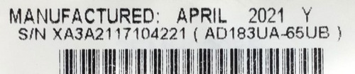 Main Philips Ad183ua-65ub / Bad780g0201 2 / Modelo 65pfl5766 (Usado)
