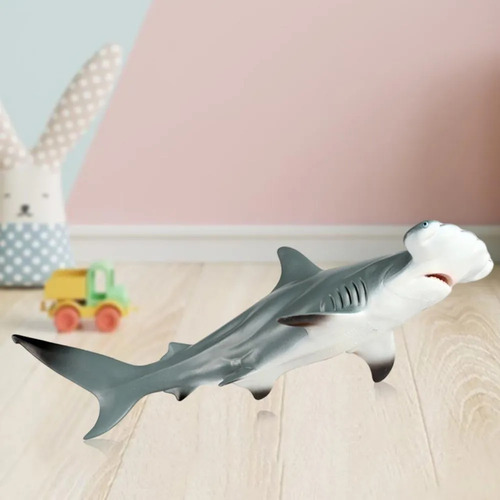 Figura De Acción De Modelo De Estatuilla Tiburon Martillo