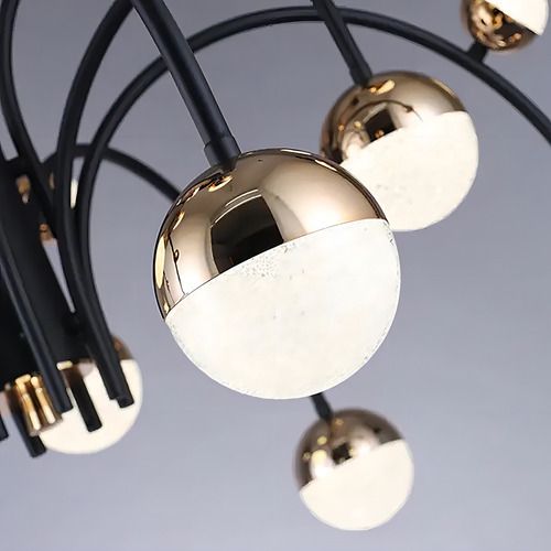 Lámpara Candil Led Diseño De Lujo Nórdico Moderno Benkel