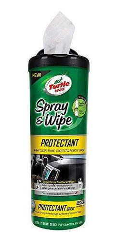 Cuidado De Pintura - Turtle Wax Spray & Wipe Car Interior Wi