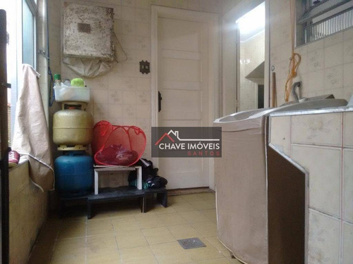 Imagem 10 de 30 de Sobrado Residencial À Venda, Embaré, Santos. - So0057