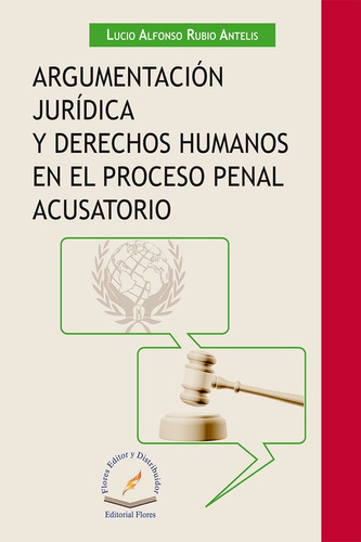 Argumentación Jurídica Y Derechos Humanos En El Proceso Penal Acusatorio, De Lucio Alfonso Rubio Antelis. Editorial Flores, Tapa Blanda En Español, 2015