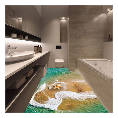 Adhesivo Mural Extraíble Para Suelo O Pared 3d, Arte En Vini