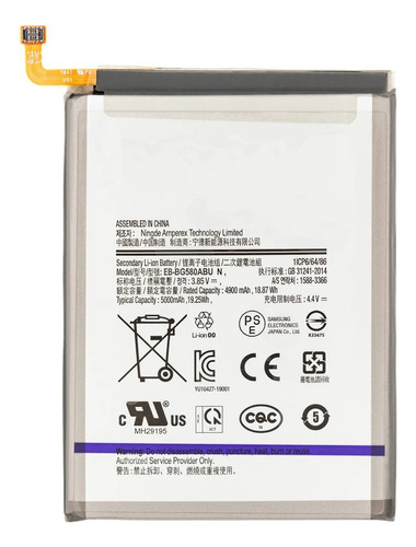 Repuesto Bateria Para Samsung M20 M205 M30 M305 Eb-bg580