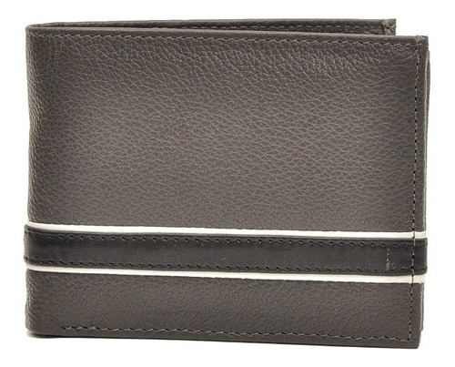 Imagen 1 de 4 de Billetera Para Hombre Color Gris - Ayrton Perú