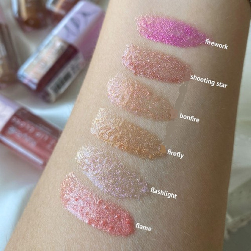 Novo Gloss Labial Com Glitter Lip Gloss By Ruby Rose
