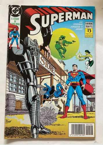 Comic Dc: Superman #106. Colección Zinco