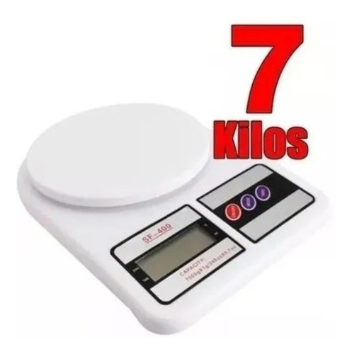 Imagen 2 de 7 de Balanza Pesa Digital 7kg Para Alimentos Cocina Chef Comercio