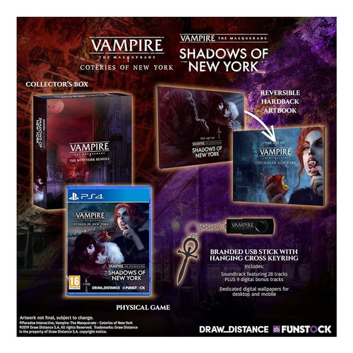 Vampire The Masquerade Coteries & Shadow Of Ny C.e.-ps4