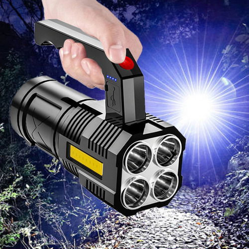 Nuevo Linternas Led Recargables De Luz Fuerte, Linterna