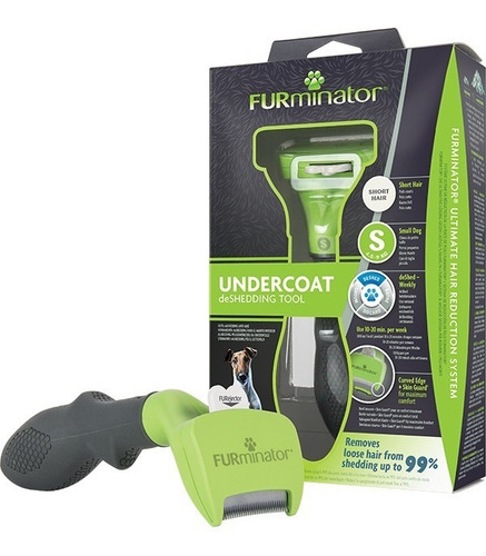 Imagen 2 de 8 de Cepillo Furminator Pelo Corto Small Perro Pequeño