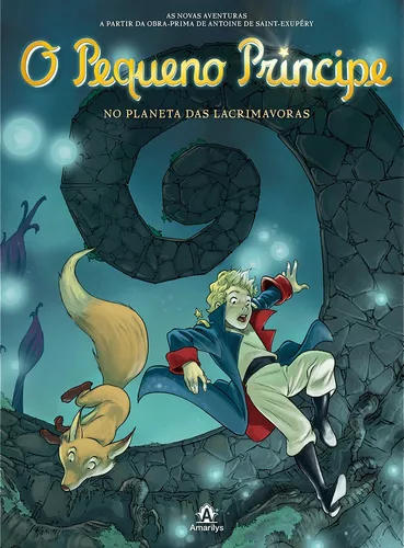 Livro O Pequeno Príncipe Capa Azul - Autor Antoine De Saint-Exupéry