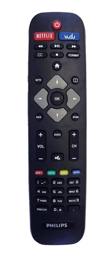 Control Reemplazo Para Pantalla Philips Smart Tv O Net Tv