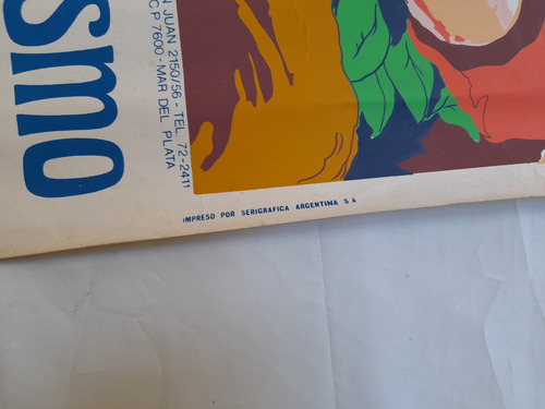 Poster, Afiche Inauguracion Autodromo Mar Del Plata 1979 (Usado)