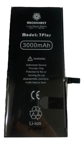 Bateria Original P/iphone 7 Plus Usconnect 3000ma Saúde 100%
