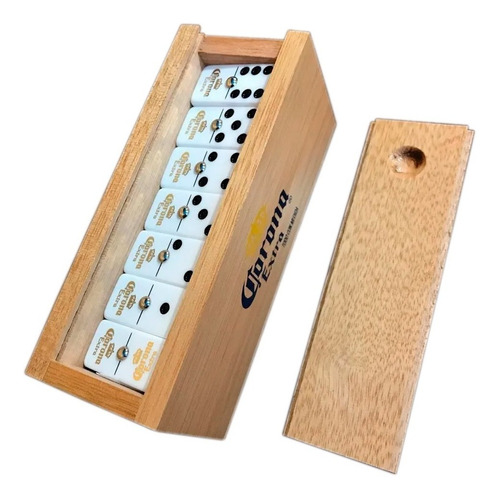 Domino Profesional Corona Extra Estuche Madera