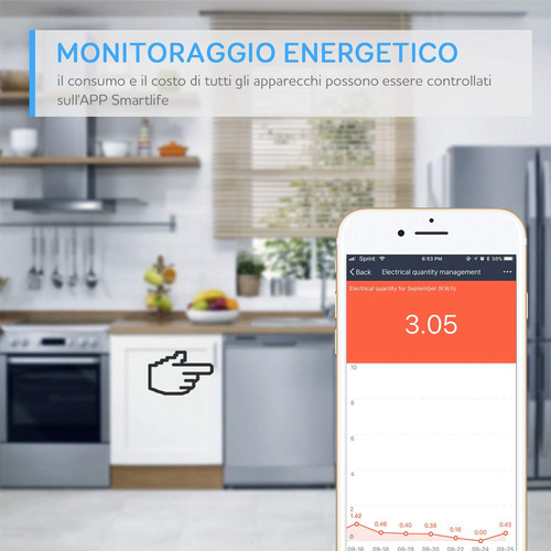 Enchufe Inteligente Wifi Smart App Estadísticas De Energía16