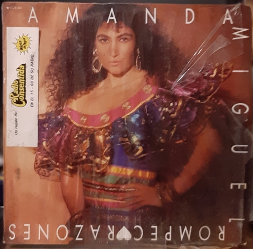 Disco Lp Amanda Miguel Romoe Corazones Karen #6223