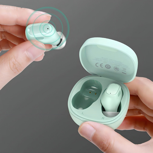 Fone Sem Fio Bluetooth Baseus Encok Wm01 Touch - Original+nf Cor Verde