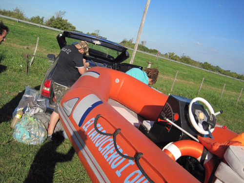 Semirrigido 430 Fishure Matriculado Motor Suzuki 40hp