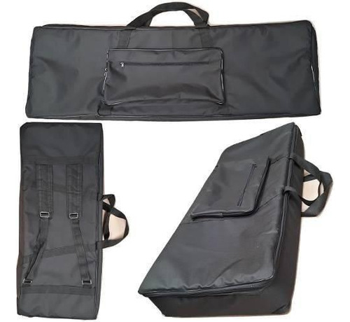 Capa Bag Para Teclado Roland Juno Di Nylon Master Luxo Preto