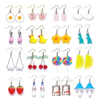 Comprar Aretes Juego De 16 Pares De Aretes Divertidos Y Extraños