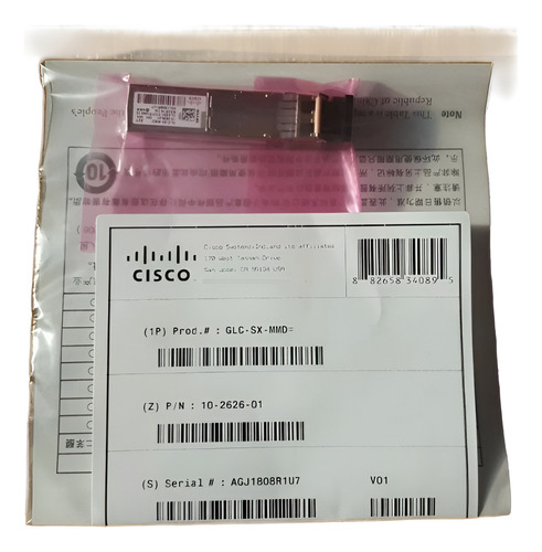 Cisco Transceiver Sfp Glc-lh-smd 1310nm 10km Module Gbit
