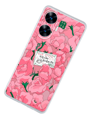 Funda Para Realme Viaje De Chihiro Flores Studio Ghibli Anime
